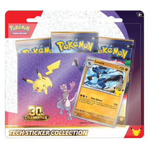 Collection Autocollant (Tech Sticker) Lucario